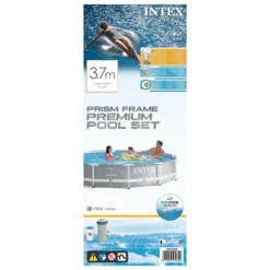 INTEX 26712GN - Prism Frame Pool Inkl. GS-Filterpumpe (366x76cm) -Bestintex Geschaft dd35e2277810105f8cc7327e99d7b8db