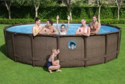 Bestway Power Steel™ Frame Pool Komplett-Set, Rund, 488x122cm, 56725 -Bestintex Geschaft debd21dff04333f5c03cfcae8a34dedc