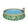 Bestway Fast Set™ Pool-Set Mit Filterpumpe "Paradise Palms", Rund, 457x84cm, 57416 -Bestintex Geschaft df947ea4c5b63bccb214271d9c751599