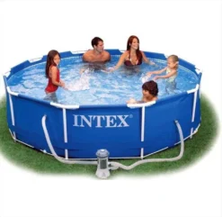 INTEX 28202GN MetallFramePool-Set Mit GS-Pumpe -Bestintex Geschaft dfd07c9bcda24d9154717d1dbf0201e7
