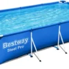 Bestway 56424 Rechteckig Aufstellpool Schwimmbad Steel Pro 400x211x81 CmGestalten: Rechteckig, Maße: 4 - 4,99 M, Filterpumpe: 58381 -Bestintex Geschaft e31823e2335af4b77ee99bf040fc876e