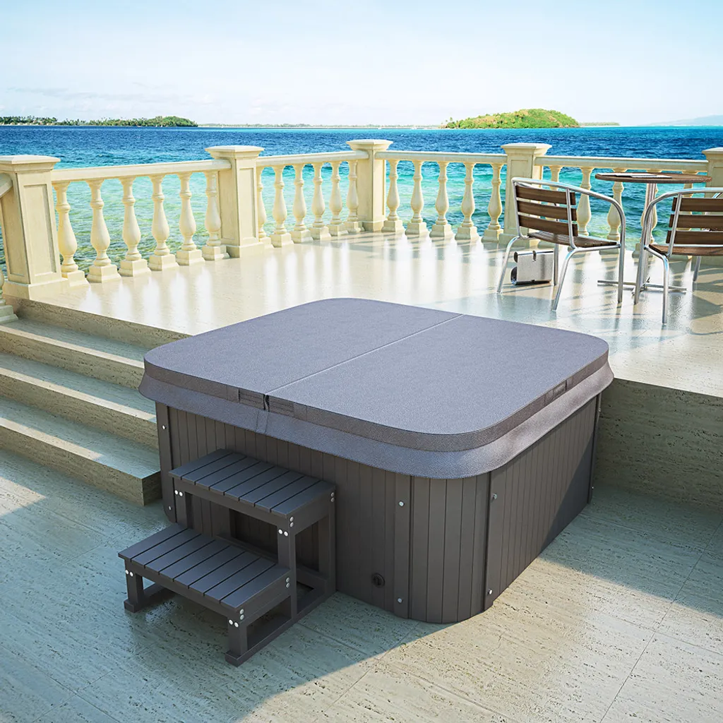 HOME DELUXE - Outdoor Whirpool Thermoabdeckung SEA STAR Whirpool Abdeckung 4 HOME DELUXE - Outdoor Whirpool Thermoabdeckung SEA STAR Whirpool Abdeckung – Bild 2