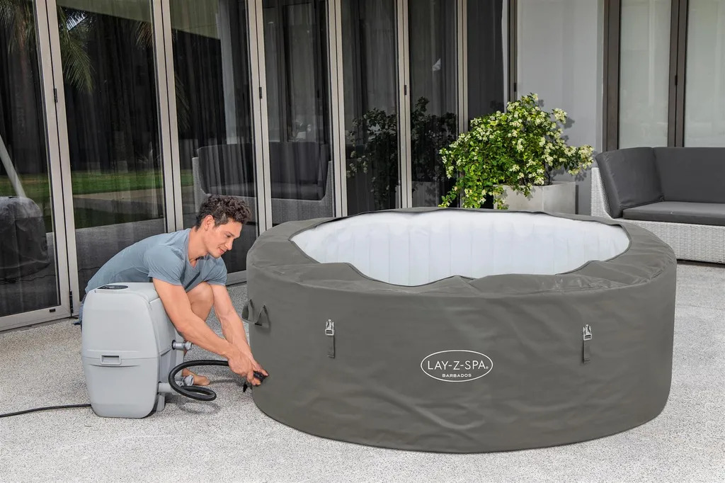 Bestway® LAY-Z-SPA® WLAN-Whirlpool Barbados AirJet 180 X 66 Cm 14 Bestway® LAY-Z-SPA® WLAN-Whirlpool Barbados AirJet 180 X 66 Cm – Bild 12