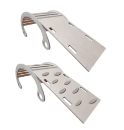 XXL Kletterbogen Mit Rutsche Und Kletterbrett - Indoor Bogenwippe Klettergerüst Für Kinder I Handgemachtes Kletterdreieck Und Montessori Schaukel I Wippe 100x40x50