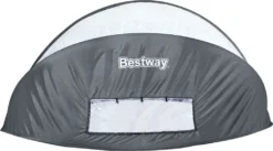 Bestway® Steel Pro MAX™ Frame Pool Set Mit Filterpumpe + Verdeck Ø 366 X 122 Cm, Lichtgrau, Rund -Bestintex Geschaft e5d8124bab8ad83fa024174482bb2e1b