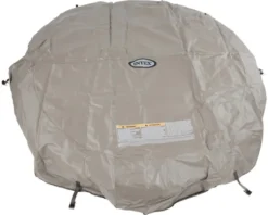 Intex 11841, Poolabdeckung, Aufblasbarer Pool, Rund, Beige