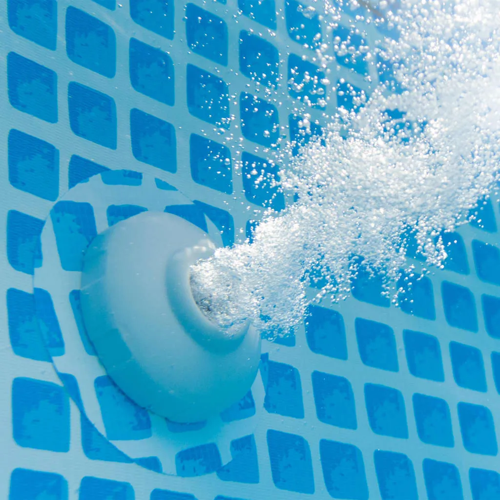 Intex Frame Pool Set Prism Quadra 400 X 200 X 100 Cm 7 Intex Frame Pool Set Prism Quadra 400 X 200 X 100 Cm – Bild 5