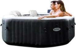 Intex Pool PureSPA 'Jet + Bubble Deluxe' Octagon Onyx Black 150cm X 71 Cm -Bestintex Geschaft e7446c64fd06b7fc00e30ce5491c8895