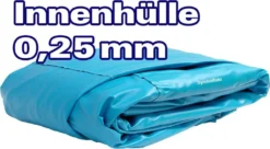 Ersatzfolie Ø 4,00 X 0,90 M 0,25 Mm Blau -Bestintex Geschaft e784132b6ee219babe8a84fe6c460919