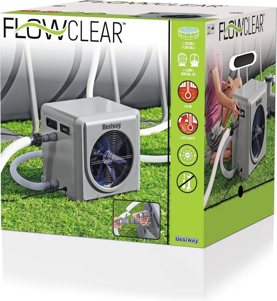 Bestway® Flowclear™ Poolheizung Air Energy, 4.400 W 5 Bestway® Flowclear™ Poolheizung Air Energy, 4.400 W – Bild 3
