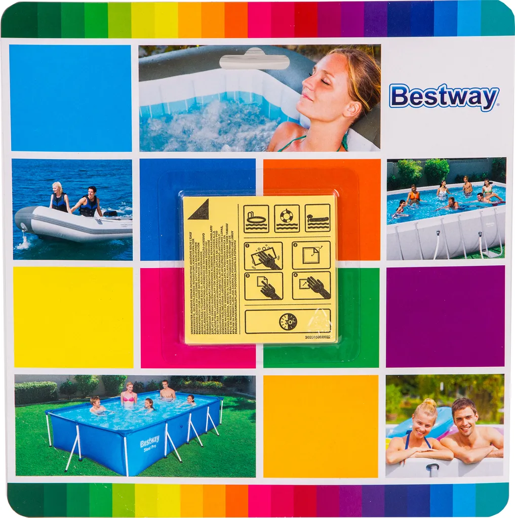 Bestway Reparaturflicken 10 Stück, Wasserfest, Selbstklebend, 62091 11 Bestway Reparaturflicken 10 Stück, Wasserfest, Selbstklebend, 62091 – Bild 9