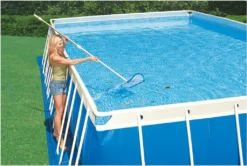 Steinbach 128003 Reinigungsset Deluxe Mit Alu-Teleskopstange L=279 Cm, Kescher, Beckenbürste, Bodensauger Inkl. Schlauch L=750 Cm -Bestintex Geschaft ea21797a3cbc642d8d462aba9702a0c3