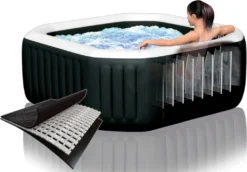 Intex Pool PureSPA 'Jet + Bubble Deluxe' Octagon Onyx Black 150cm X 71 Cm -Bestintex Geschaft ea3104bd68ed1d62eb4c006d1d8e84ec