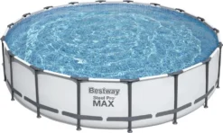 Bestway Steel Pro Max™ Frame Pool Komplett-Set, Rund, 549x122cm, 56462