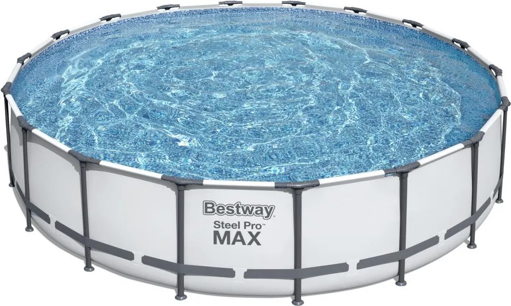 Bestway Steel Pro Max™ Frame Pool Komplett-Set, Rund, 549x122cm, 56462 3 Bestway Steel Pro Max™ Frame Pool Komplett-Set, Rund, 549x122cm, 56462