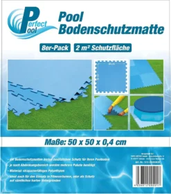 Perfect Pool Poolmatte Pool Bodenschutzmatte Fitnessmatte BLAU 8er Pack, M-572-20200020 -Bestintex Geschaft ebb3e646197362d24cfad86137b41eb9