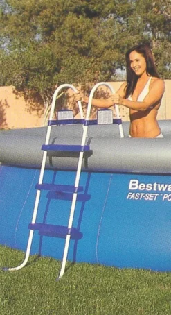 Bestway Poolzubehör Sicherheitsleiter, 107 Cm, Mehrfarbig -Bestintex Geschaft ec7b7b4a1383a664f968dfd150323741