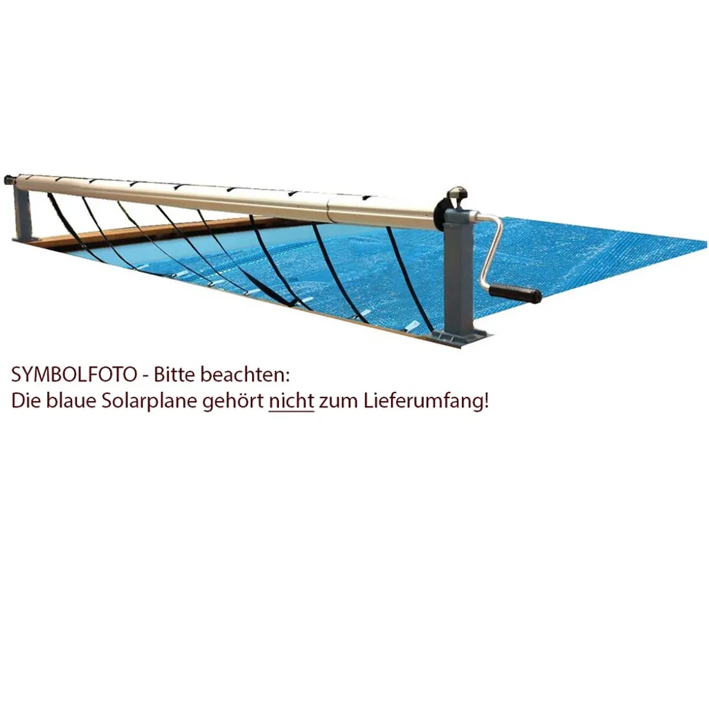 Manueller Aufroller Für Holz Pool (max. Breite 5.50 M) Sommer/ Solar Abdeckungen 6 Manueller Aufroller Für Holz Pool (max. Breite 5.50 M) Sommer/ Solar Abdeckungen – Bild 4