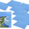 Bodenmatte In Blau - 9 Stück 50x50cm - Poolmatte 4mm -Bestintex Geschaft edd5cdc794f1e002d52d01a8bae6d868