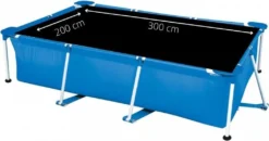 Intex Frame Pool - 300 X 200 X 75 Cm - Inklusive Solarsegel -Bestintex Geschaft eeba1761978e22436a6fa4bf2d7e6ae8