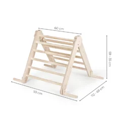 MAMOI® Klettergerüst Indoor, Kletterdreieck Aus Holz, Baby Kinder Klettern, Kletterturm, Kletterbogen, Holzbogen Für Spielplatz Ab 1/2/3 Jahre -Bestintex Geschaft ef0c3b03f181d657e6f55db19e8212da