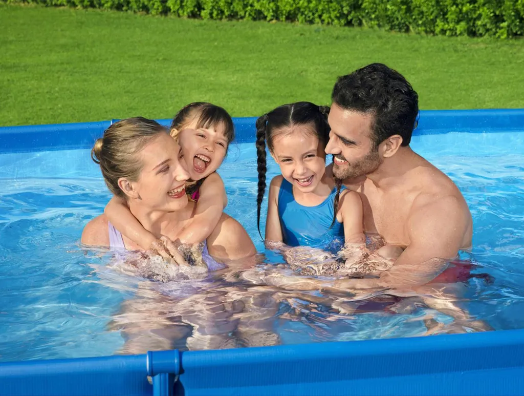 BESTWAY 56411 Steel Pro Frame Swimmingpool Filterpumpe Rechteckig 300x201x66cm 14 BESTWAY 56411 Steel Pro Frame Swimmingpool Filterpumpe Rechteckig 300x201x66cm – Bild 12