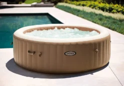 Intex Pool PureSPA 'Bubble' Whirlpool 165cm Durchmesser X 71cm Hoch Für 6 Personen -Bestintex Geschaft ef7ba29cd69e2b51a8f9c845a4662761