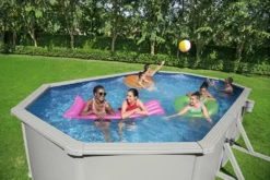 Bestway® Hydrium™ Stahlwandpool Komplett-Set Mit Sandfilteranlage 610 X 360 X 120 Cm, Granitgrau, Oval -Bestintex Geschaft f00624a9f2fb1ad601538f285073e60b