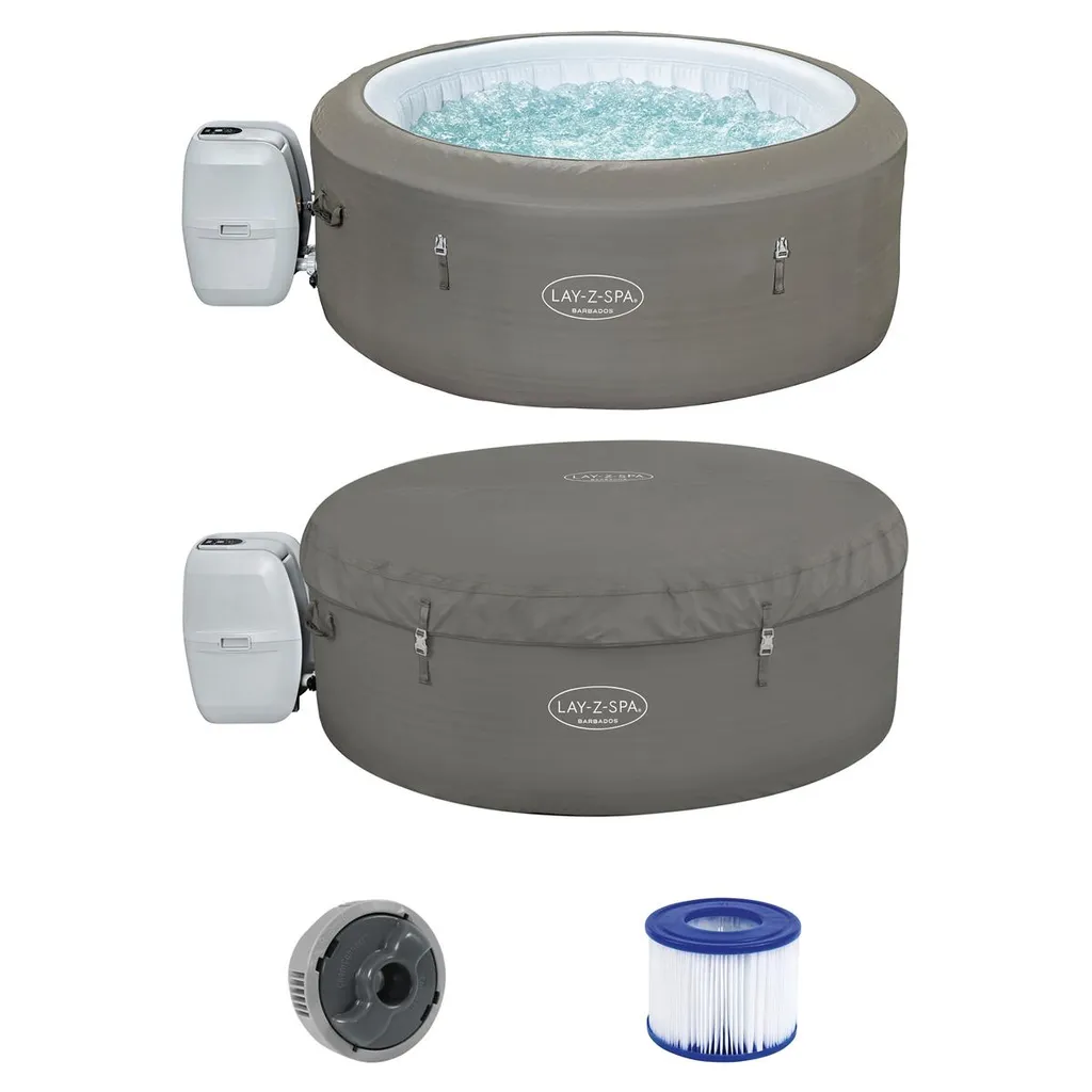 Bestway® LAY-Z-SPA® WLAN-Whirlpool Barbados AirJet 180 X 66 Cm 7 Bestway® LAY-Z-SPA® WLAN-Whirlpool Barbados AirJet 180 X 66 Cm – Bild 5