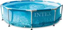 INTEX Beachside Pool-Set Mit Metallrahmen (Filterpumpe) 4.485 L -Bestintex Geschaft f27fe6dadf4c37ffa593a9157e80e217