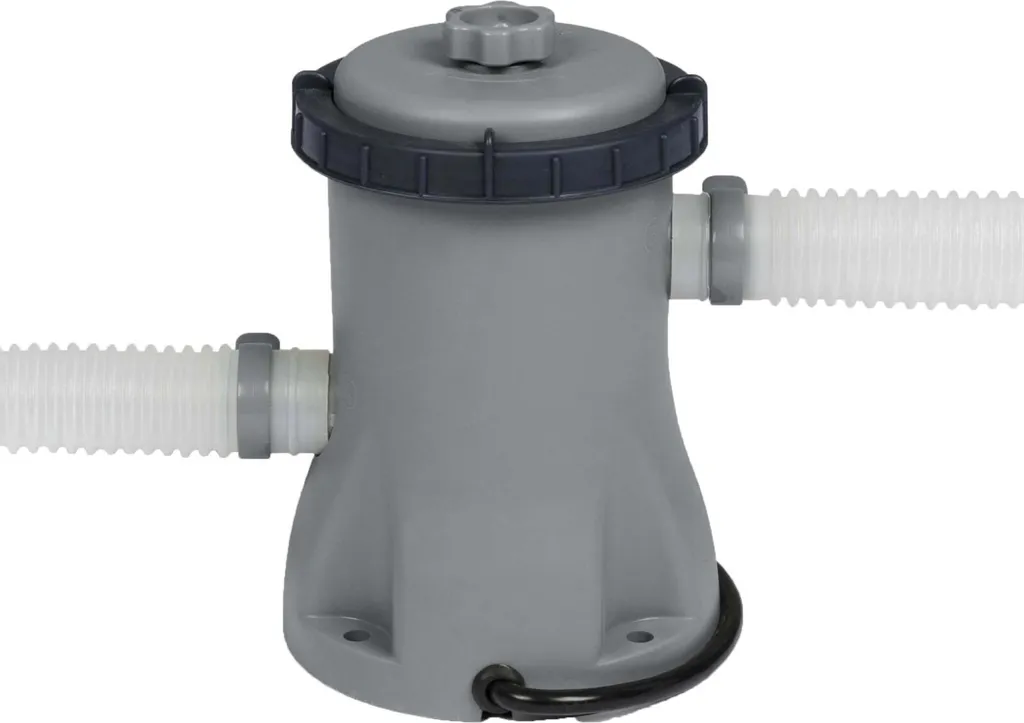 Bestway® Power Steel™ Frame Pool Set Mit Filterpumpe 305 X 200 X 84 Cm, Grau, Oval 18 Bestway® Power Steel™ Frame Pool Set Mit Filterpumpe 305 X 200 X 84 Cm, Grau, Oval – Bild 16