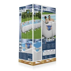 Bestway Power Steel™ Frame Pool Komplett-Set, Eckig, Mit Sandfilteranlage, Sicherheitsleiter & Abdeckplane 732 X 366 X 132 Cm 40 Bestway Power Steel™ Frame Pool Komplett-Set, Eckig, Mit Sandfilteranlage, Sicherheitsleiter & Abdeckplane 732 X 366 X 132 Cm -Bestintex Geschaft f57683a1c736ef96233b52136d14738c