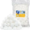 EINFEBEN Filter Balls Poolzubehör 700g Filterbälle Filtermaterial Ersetzen 25 Kg Filtersand Für Pool Für Sandfilter Alternativ 25 Kg -Bestintex Geschaft f58b751a1420396197a75e9a87053a96 1