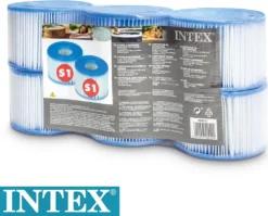 INTEX 29011 Typ S1 PureSpa Easy Set Ersatzfilter Für Pool Spa Whirlpool 6 Stück -Bestintex Geschaft f5b5196b173f4ef6c398bb2d0e913ff4