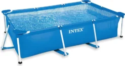 Intex Family Rahmenpool 28271NP Blau 260 X 160 X 65 Cm