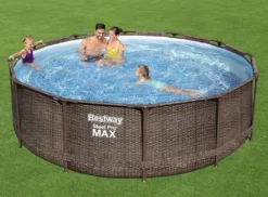 BESTWAY 56709 Steel Pro Max Frame Pool Set Rund Filterpumpe Leiter Braun 366x100 33 BESTWAY 56709 Steel Pro Max Frame Pool Set Rund Filterpumpe Leiter Braun 366x100 -Bestintex Geschaft f7bb7b13bba1f80d92f9099efbf26295