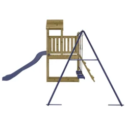 VidaXL Spielturm Mit Rutsche Und Schaukeln Imprägniertes Kiefernholz -Bestintex Geschaft f85525d0133cea8f60541e7f3c05b4ac