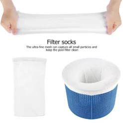 20 Stück Pool Skimmer Filter Socken Net Körbe Skimmer Skimmerkorb Schwimmbad Skimmer Wegwerf Feinfilter Poolzubehör Weiß -Bestintex Geschaft fe4e48a56e1ba9298ec5afe9767808e8